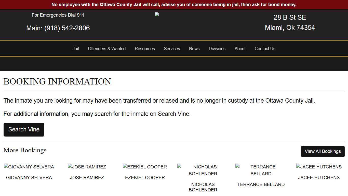 - Ottawa County Sheriff's Office